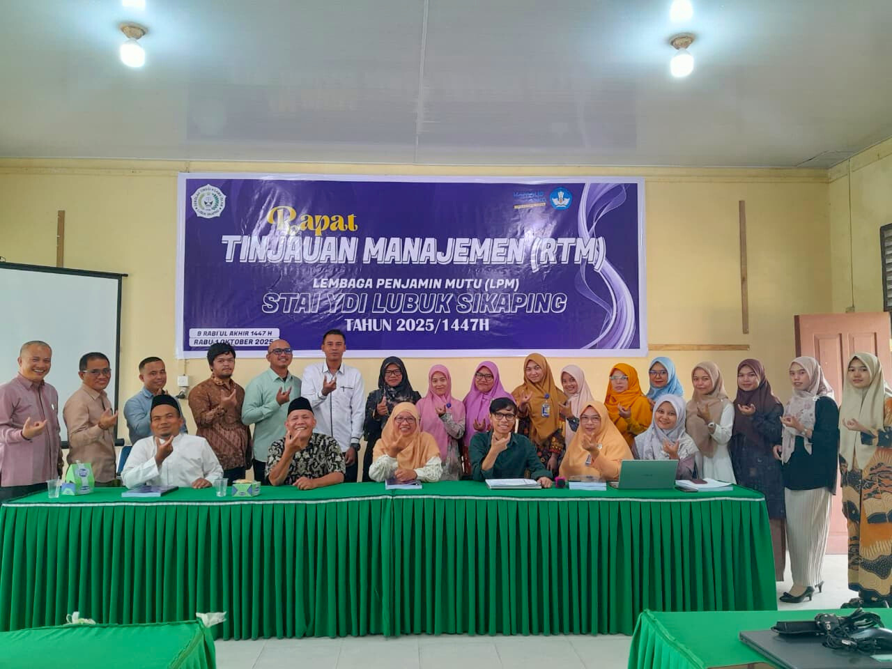 STAI YDI Lubuk Sikaping Gelar Rapat Tinjauan Manajemen (RTM) untuk Penguatan Mutu Akademik dan Kelembagaan