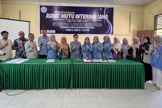 STAI YDI Lubuk Sikaping Gelar Penutupan Hasil AMI 2025: Menumbuhkan Budaya Mutu Untuk Mewujudkan Kampus Yang Unggul Dan Berdaya Saing
