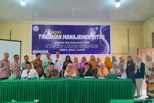 STAI YDI Lubuk Sikaping Gelar Rapat Tinjauan Manajemen (RTM) untuk Penguatan Mutu Akademik dan Kelembagaan